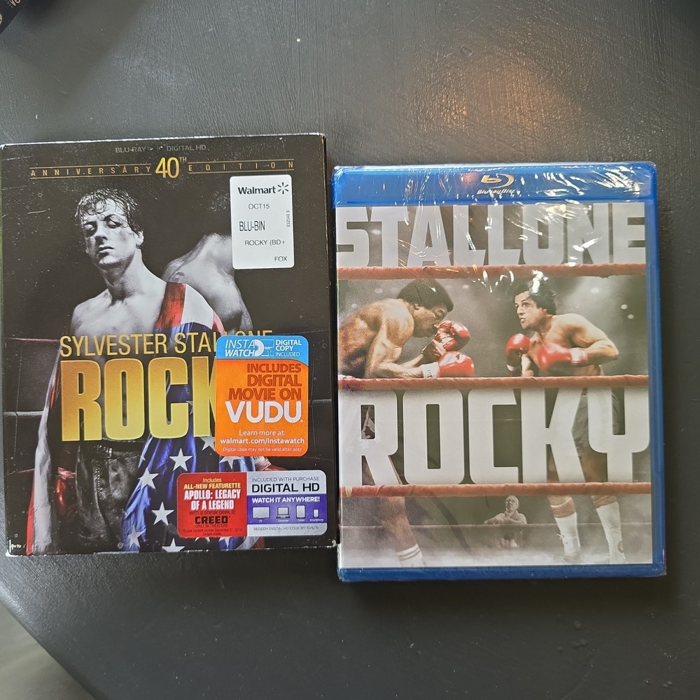 Rocky 40th Anniversary Edition Blu-ray Sylvester Stallone New Sealed Slipcover